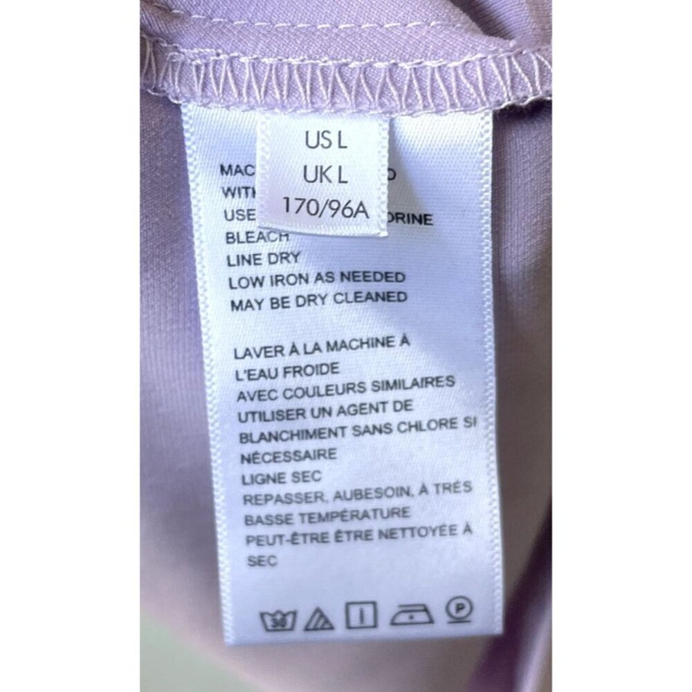Urban Outfitters SzL Light Purple Mallory Cowl Neck Mini Slip Dress - Picture 10 of 11